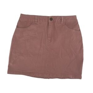 Forever 21 Mauve Denim Mini Skirt Size Small Women’s